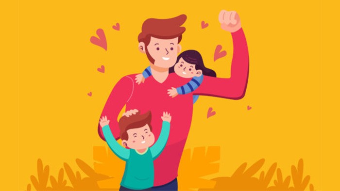 Con sẽ thay bố chăm sóc và bảo vệ mẹ Con sẽ thay bố chăm sóc và bảo vệ mẹ