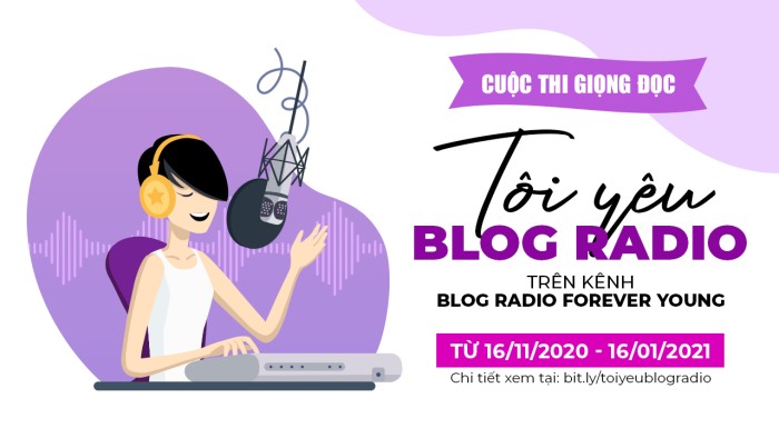 Cuộc thi giọng đọc ‘Tôi yêu Blog Radio’